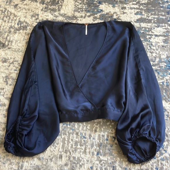 Free People Tops - Free People Silky Shirt